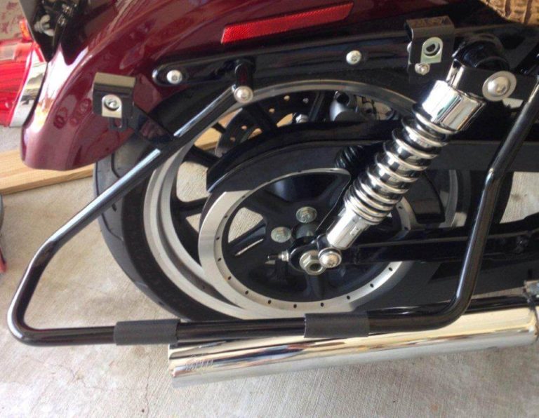 Saddle Bag Brackets for Harley Davidson Sportster® Models 2000 and Up