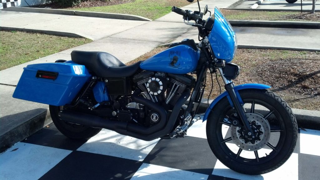 Sumax Saddle Bag Brackets For Dyna Harley Davidson Models