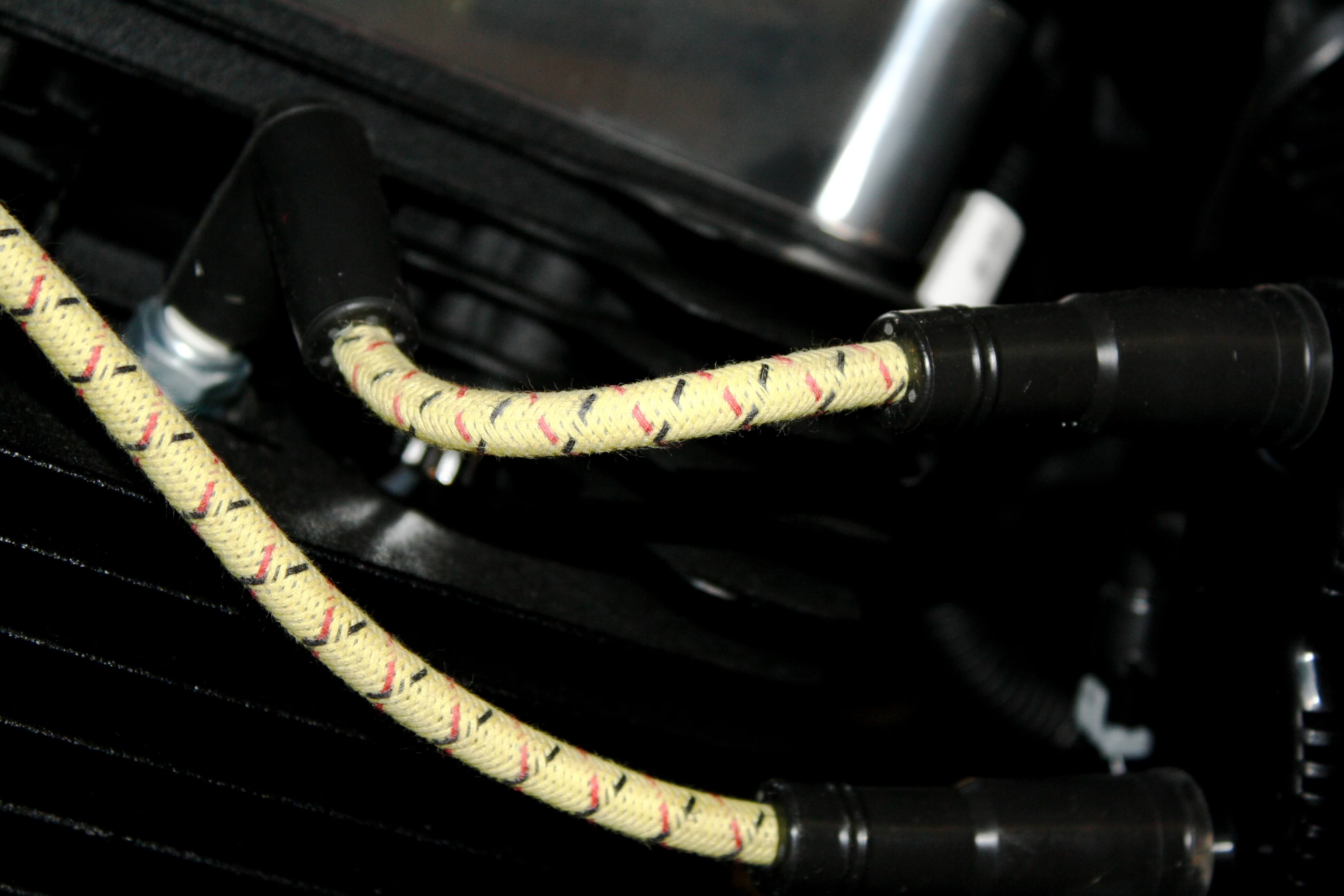 Sumax Universal Custom Colored Black 8mm Plug Wires 77035 