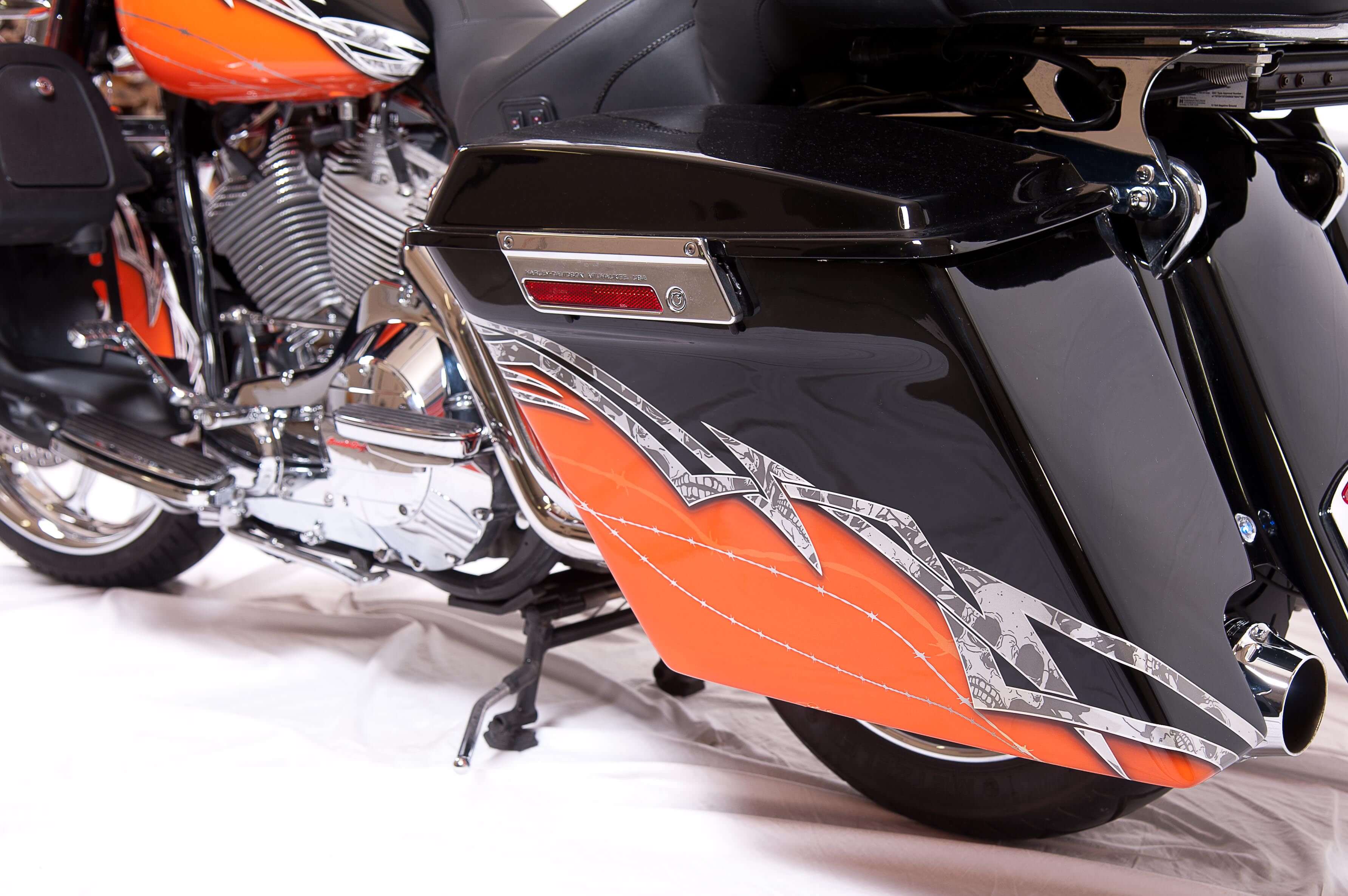Saddlebags Tail Dragger 5 inch Extended with Speaker Lids for HArley  Touring Motorcycle by SMA price in UAE  Amazon UAE  kanbkam